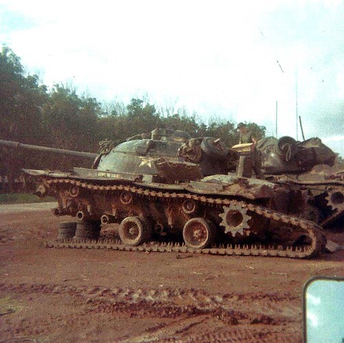 Damaged Tank RVN