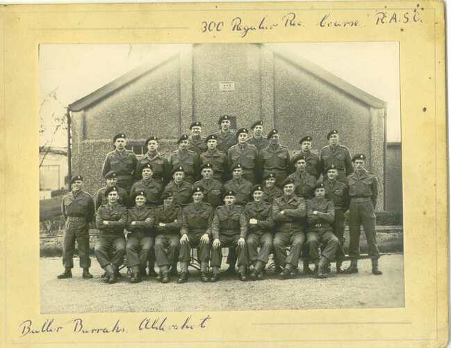 dad group photo aldershot 1951.JPG