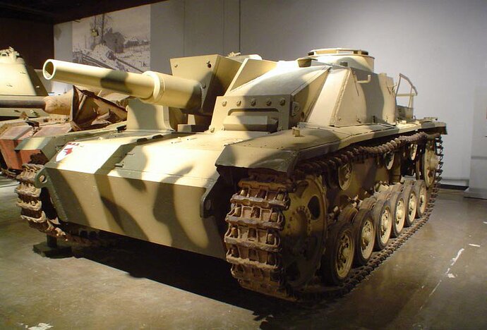 Late model StuH 42 Patton Museum Fort Knox.jpg