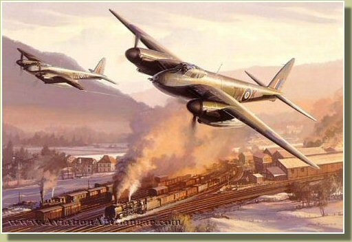 Mosquito deep penetration raid on railways.jpg